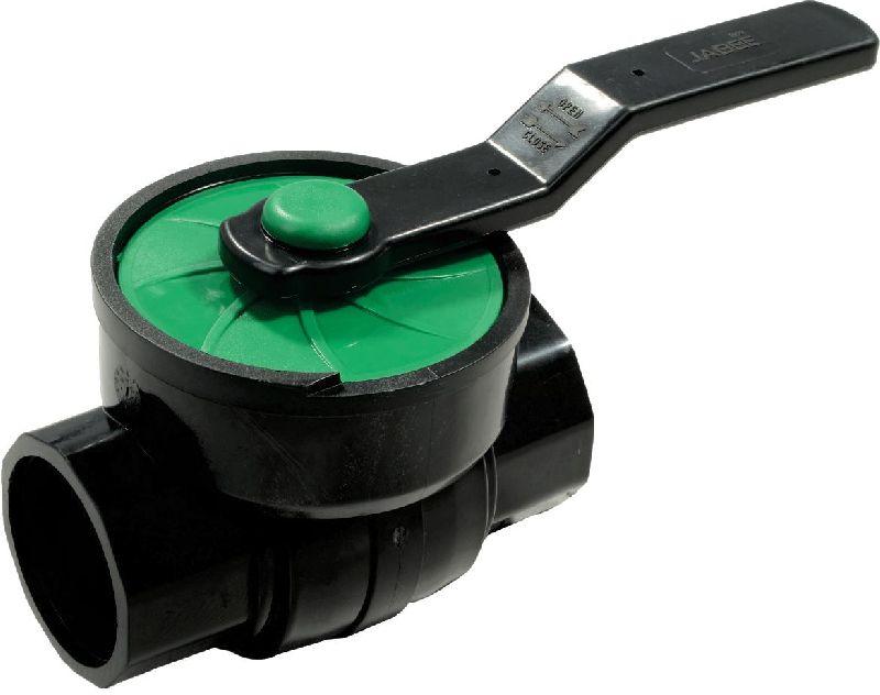 Plastic Single Piece Ball Valve, Size : 25 Mm To 150 Mm
