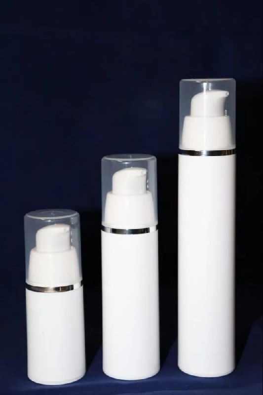 Polypropylene PP Airless Bottle, Color : White
