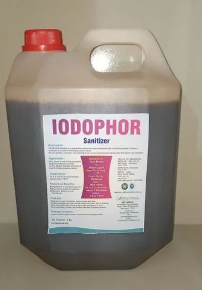 Iodophor Disinfectant, Purity : 99.5%