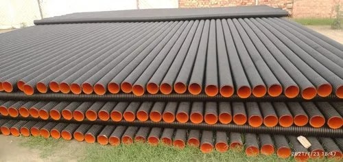 Round 110mm HDPE DWC Pipes, Certification : ISI Certified