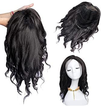 Lace Front Human Hair Wig, for Parlour, Style : Curly, Straight, Wavy