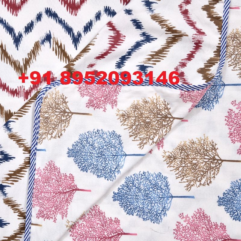 Double Bed Printed Rajsthani Dohar