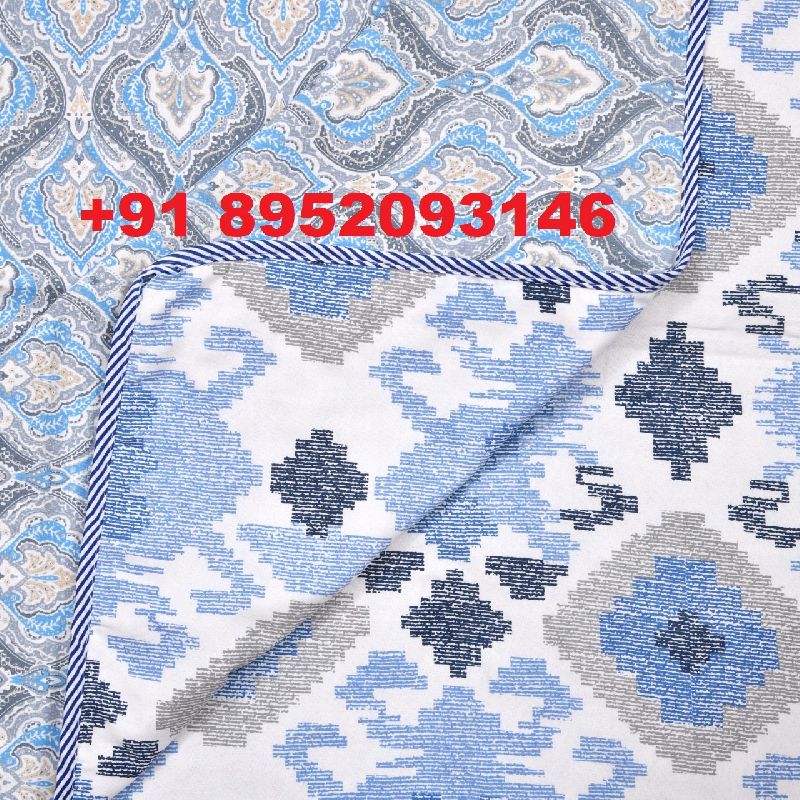 Double Bed Printed Rajsthani Dohar For Winter