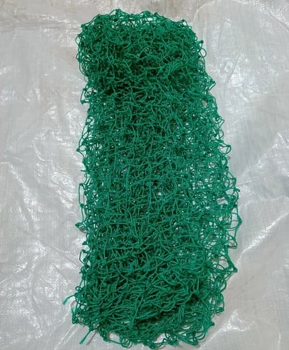 Rectangular Green Nylon Cricket Net, Pattern : Plain