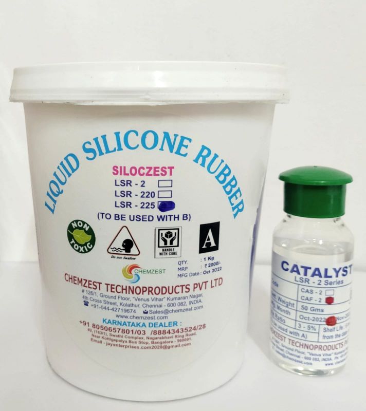 liquid silicone rubber ( jayenterprises banglore), for MOULD MAKING, Packaging Type Cartoons