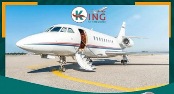 Book Country Fastest and most Reliable Air Ambulance in Hyderabad by King