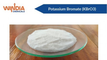 Snow-white Potassium Bromate, For Industrial Use, Form : Powder