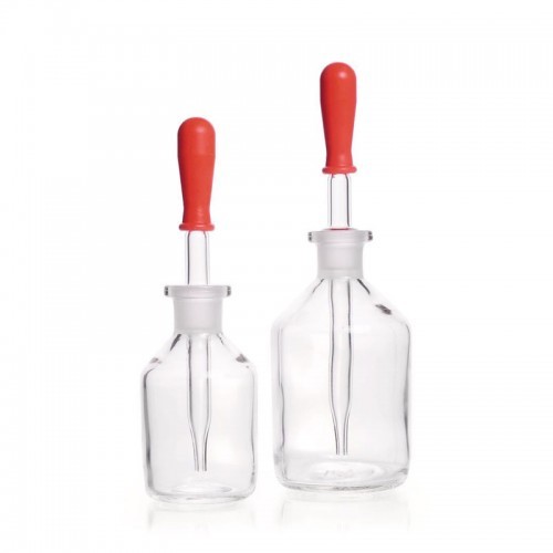 Clear Glass Dropping Bottle, for Laboratory, Capacity : 500 ml