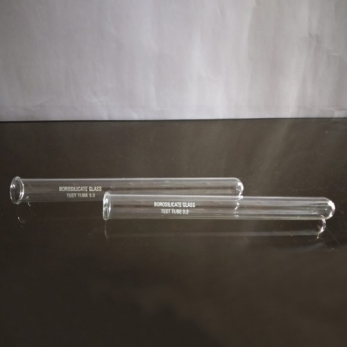 Polished Glass Test Tubes, Color : Transparent
