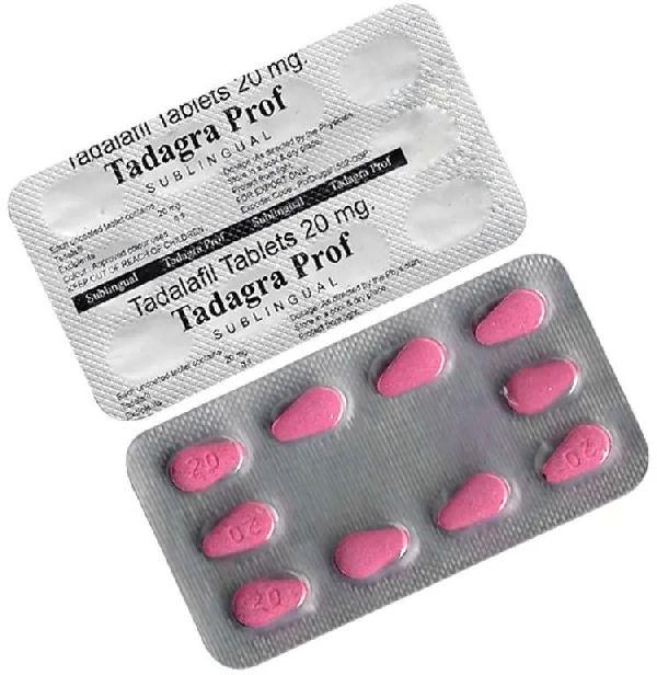 Tadagra Prof 20mg Sublingual Tablets