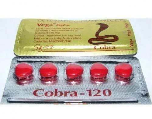 Vega Extra Red 120mg Tablets, Type Of Medicines : Allopathic