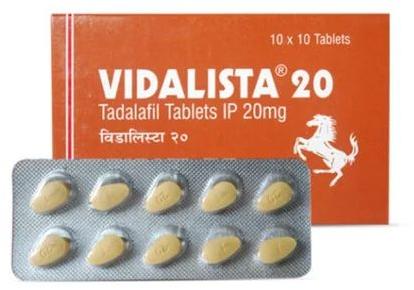 vidalista 20mg tablets