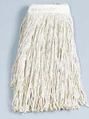 Manual Cotton Mop Yarn, for Cleaning Use, Color : White