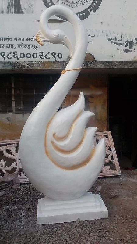 FRP Swan Statue