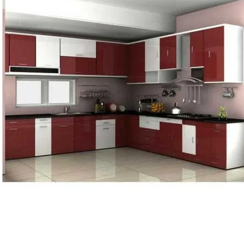 Acrylic Modular Kitchen by Crown Inc. ID 6737410