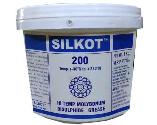 Black Moly Grease Silkot Silicones Mumbai Maharashtra