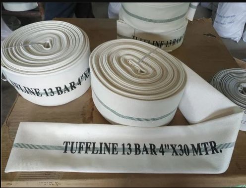 High Tuffline Canvas Hose, for Water Supply, Style : Tube