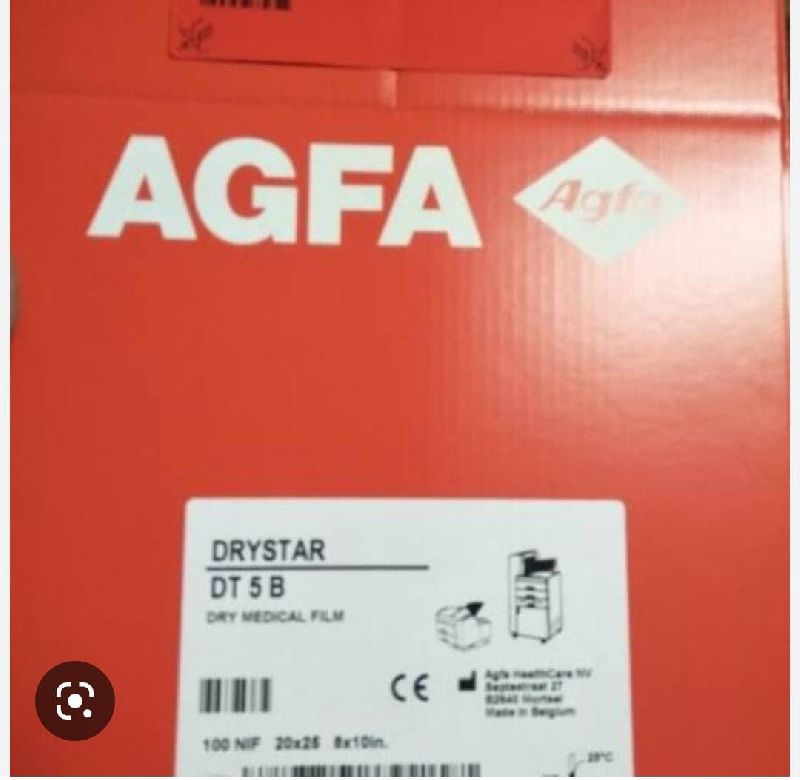 Agfa Drystar Dt5b X-ray Film, Size : 8x10 Inch