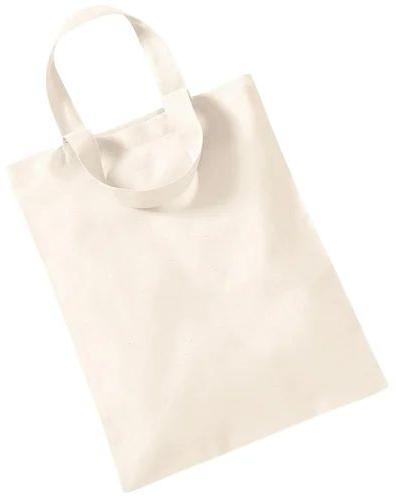 Plain Cotton Carry Bag, Color : White