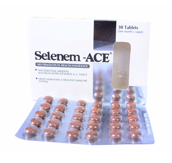 Selenem-ACE tablet, for Clinical, Hospital, Personal, Purity : 100%