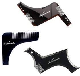 Beard Shaping and Styling Tool Comb, Packaging Size : Paper Box