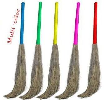 Plastic broom, for Cleaning, Feature : Flexible, Height Wide