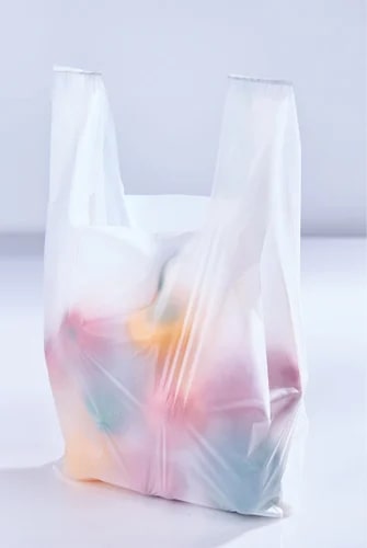 Plastic Compostable Transparent Bags, for Packing, Pattern : Plain