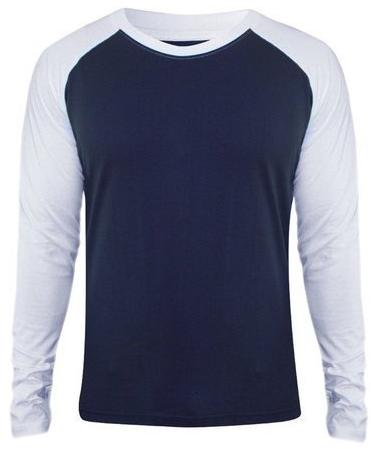 Plain Mens Full Sleeve T-Shirt, Feature : Impeccable Finish, Comfortable, Anti-Wrinkle