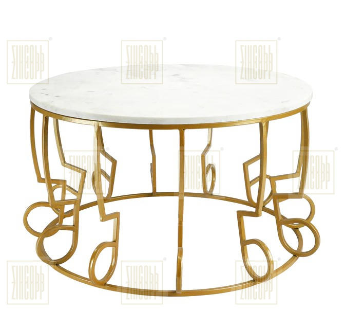 zincopp 30 inch round centre table, Material : Stainless Steel, INR 4 ...