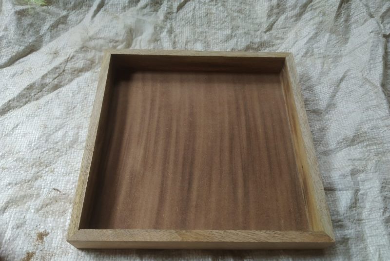 Woodan tray, Size : 12×18×2