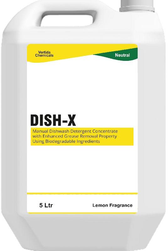 Dish-X Manual Dishwash Detergent Concentrate, Packaging Type : Plastic Can