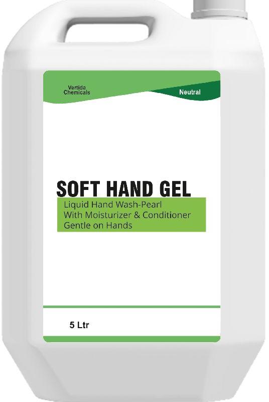 Soft Liquid Hand Wash Gel, for Personal, Packaging Size : 5 Ltr