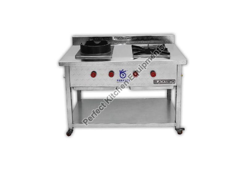 Commercial Gas Range at Best Price in Rajkot Perfect Kitchen Equipments