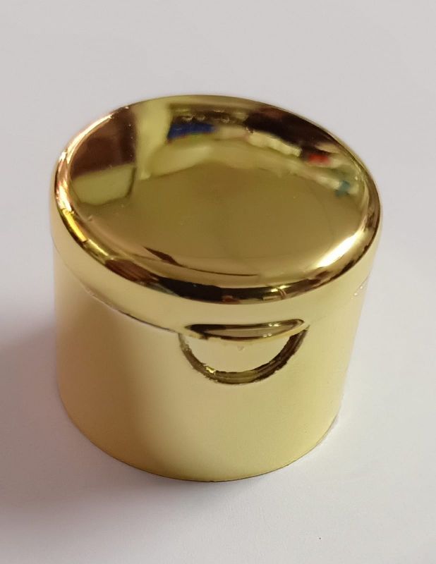 24mm Flip Top Cap With Golden Metalized