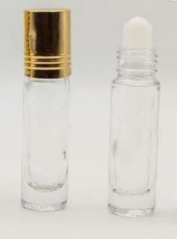 6ml Glass roll bottle, Color : Transparent