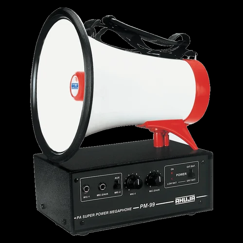 Ahuja Megaphone, Voltage 12V Shubham Electronic Works, Mumbai