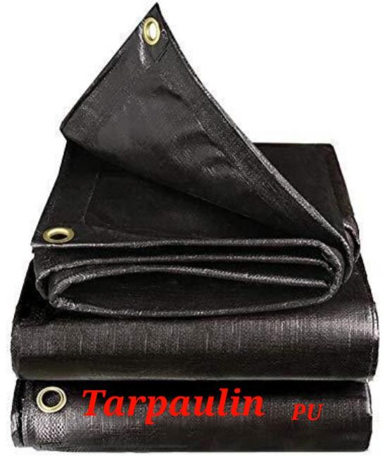 Rectengular PU Tarpaulin, for Building, Roof, Truck Canopy, Size : Standard