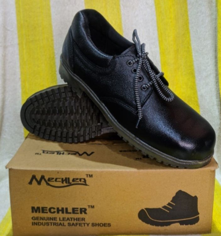 Leather safety shoes, for Industrial Pupose, Size : Standard