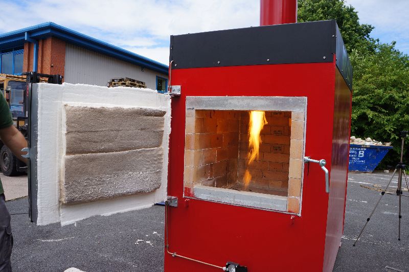 REFRACTORTY Electric 10 Ton Approx Pet Animal cremation incinerator, Capacity : 100-1000KG