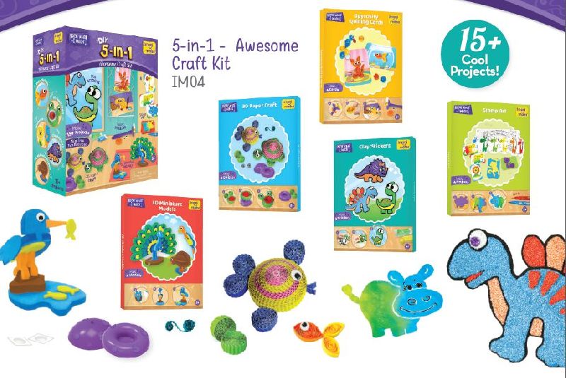 5 In 1 Awesome Craft Kit