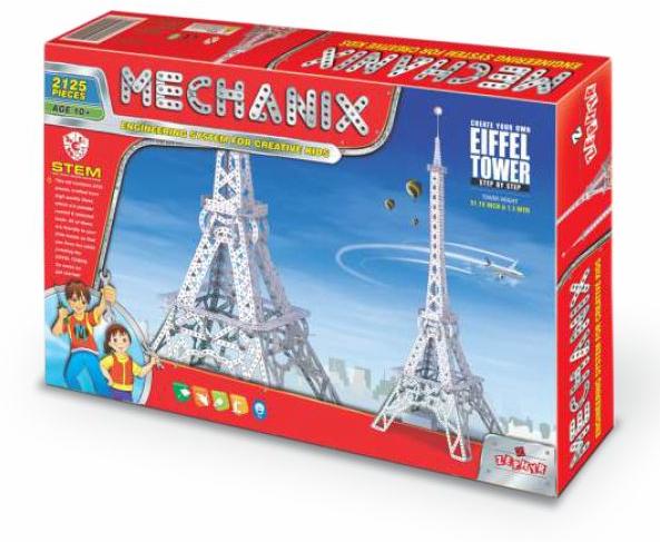 Eiffel Tower Education Metal Construction Toy Set