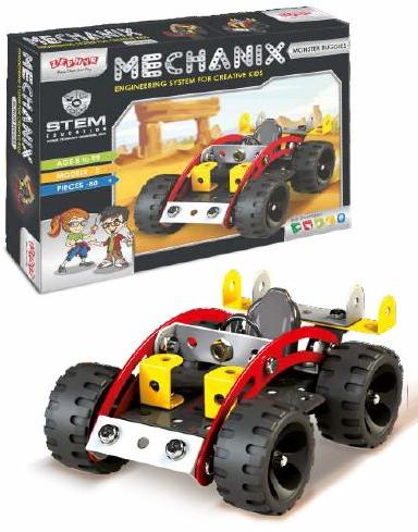 Monster Buggies Education Metal Construction Toy Set
