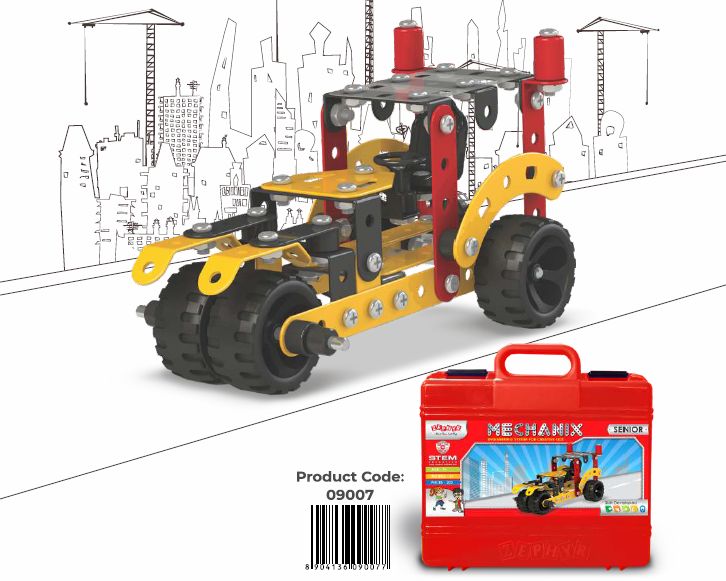 Senior Education Metal Construction Toy Set, Packaging Type : Color Boxes