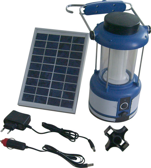 External Solar Panel Lantern