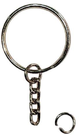 Iron Coil Ring Keychain