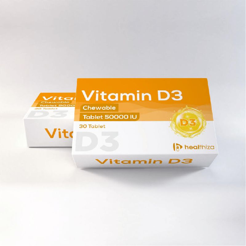 Vitamin D3 Chewable Tablet Healthiza Lifescience Private Limited