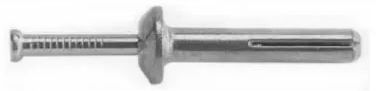 Polished Metal Hammer Drive Anchors, for Fittings Use, Color : Grey
