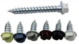 Stainless Steel Painted Self Piercing Screws, for Hardware Fitting, Technics : Hot Rolled