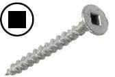 Stainless Steel Square Bugle Decking Screws, for Hardware Fitting, Size : Standard