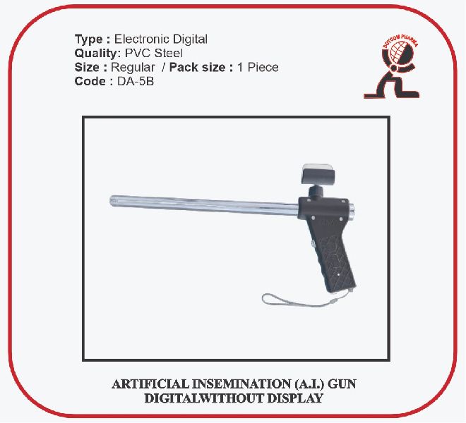 Stainless Steel Polished A.I.Gun Digital without Display, for Veterinary Purpose, Feature : Best Quality
